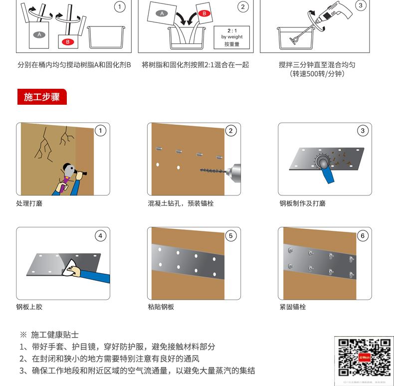 包钢潮南粘钢加固施工过程